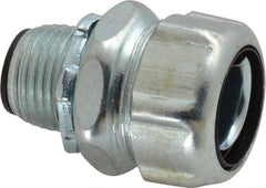 Thomas & Betts - 1/2" Trade, Steel Threaded Straight Liquidtight Conduit Connector - Insulated - Apex Tool & Supply