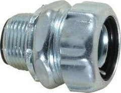 Thomas & Betts - 3/4" Trade, Steel Threaded Straight Liquidtight Conduit Connector - Insulated - Apex Tool & Supply