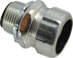 Thomas & Betts - 1" Trade, Steel Threaded Straight Liquidtight Conduit Connector - Insulated - Apex Tool & Supply