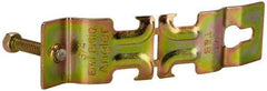 Thomas & Betts - 3/4" Pipe, 14 Gauge" Pipe or Conduit Clamp - Gold Galvanized, 600 Lb Capacity, All Conduit - Apex Tool & Supply