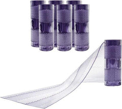 Aleco - Clear Replacement Vinyl Strip Standard Dock Curtain Strips - 12" Wide x 10' Long x 1/8" Thick, PVC - Apex Tool & Supply