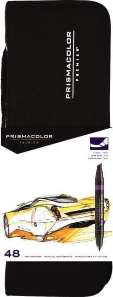 Prismacolor - Assorted Colors, Art Marker - Chisel Tip, Alcohol Based Ink - Apex Tool & Supply