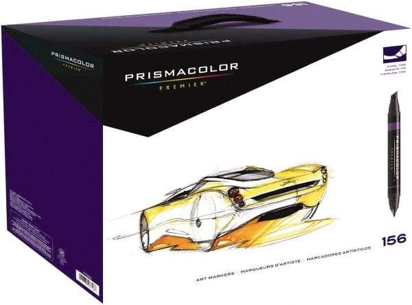 Prismacolor - Assorted Colors, Art Marker - Chisel Tip, Alcohol Based Ink - Apex Tool & Supply