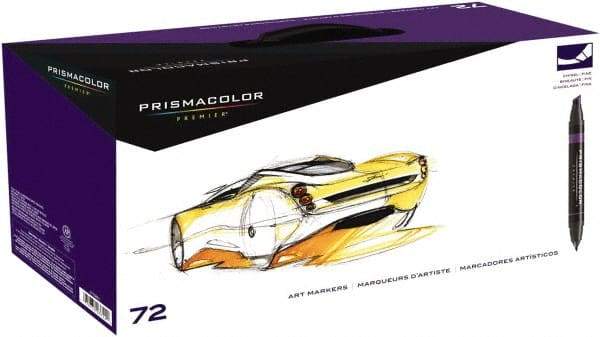 Prismacolor - Assorted Colors, Art Marker - Chisel Tip, Alcohol Based Ink - Apex Tool & Supply