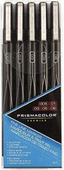 Prismacolor - Black Art Marker - Fine Tip, Alcohol Based Ink - Apex Tool & Supply
