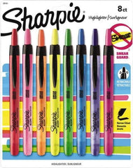 Sharpie - Assorted Colors, Highlighter - Chisel Tip, AP Nontoxic Ink - Apex Tool & Supply