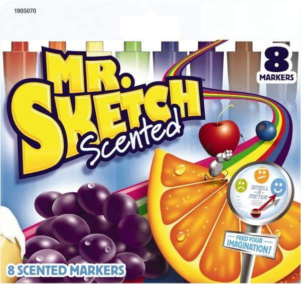 Mr. Sketch - Assorted Colors, Art Marker - Chisel Tip - Apex Tool & Supply