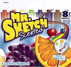 Mr. Sketch - Assorted Colors, Art Marker - Chisel Tip - Apex Tool & Supply