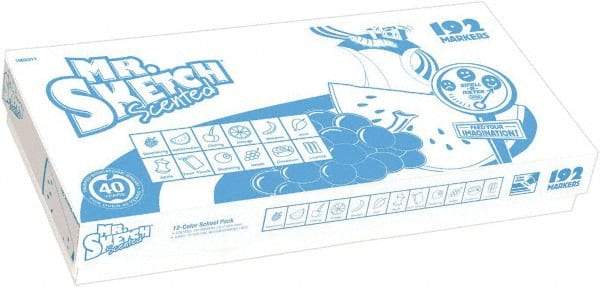 Mr. Sketch - Assorted Colors, Art Marker - Chisel Tip - Apex Tool & Supply