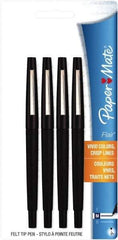 Paper Mate - Medium Porous Point Pen - Black - Apex Tool & Supply
