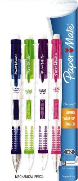 Paper Mate - 0.7mm Lead Mechanical Pencil - Black - Apex Tool & Supply