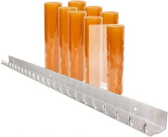 Aleco - 4' Door Width x 7' Door Height PVC Smooth Strip Door Kit - Light Beige Tint - Apex Tool & Supply