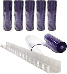 Aleco - 3' Door Width x 7' Door Height PVC Clear Smooth Strip Door Kit - Clear - Apex Tool & Supply
