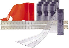 Aleco - 8' Door Width x 10' Door Height PVC Clear Smooth Anti-Insect Strip Door Kit - Clear - Apex Tool & Supply