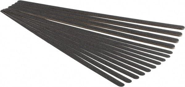 PRO-SAFE - Black Solid Color Anti-Slip Vinyl Cleat - 3/4" Wide x 2' Long, General Traffic - Apex Tool & Supply