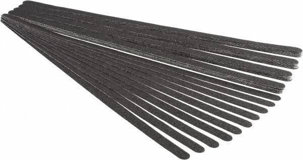 PRO-SAFE - Black Solid Color Anti-Slip Vinyl Cleat - 3/4" Wide x 2' Long, General Traffic - Apex Tool & Supply