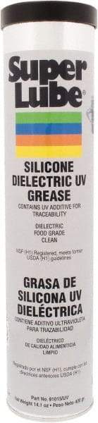 Synco Chemical - 14.1 oz Cartridge Silicone Heat-Transfer Grease - Translucent White, Food Grade, 450°F Max Temp, NLGIG 2, - Apex Tool & Supply