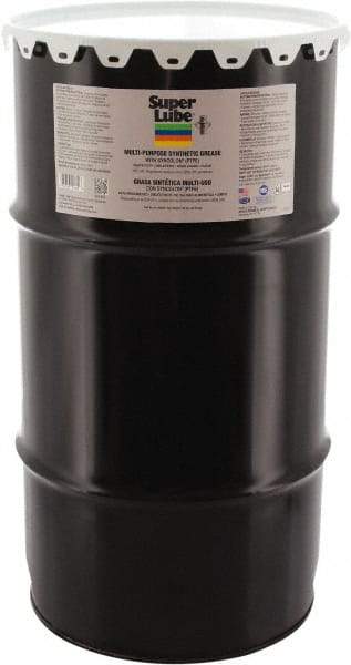 Synco Chemical - 120 Lb Keg Synthetic Lubricant w/PTFE General Purpose Grease - Translucent White, Food Grade, 450°F Max Temp, NLGIG 000, - Apex Tool & Supply