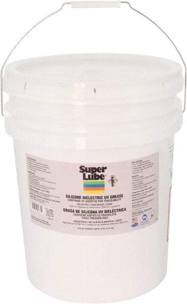 Synco Chemical - 30 Lb Pail Silicone Heat-Transfer Grease - Translucent White, Food Grade, 450°F Max Temp, NLGIG 2, - Apex Tool & Supply