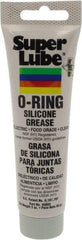 Synco Chemical - 3 oz Tube Silicone General Purpose Grease - Translucent White, Food Grade, 450°F Max Temp, NLGIG 2, - Apex Tool & Supply