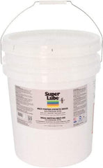 Synco Chemical - 30 Lb Pail Synthetic Lubricant w/PTFE General Purpose Grease - Translucent White, Food Grade, 450°F Max Temp, NLGIG 000, - Apex Tool & Supply