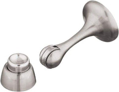 National Mfg. - 3" Projection Magnetic Door Holder - Door & Wall Mount, Satin Nickel Finish - Apex Tool & Supply