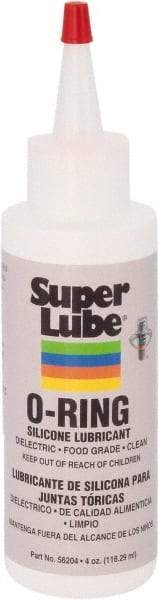 Synco Chemical - 4 oz Bottle Lubricant - Clear, -58°F to 392°F, Food Grade - Apex Tool & Supply