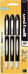 Uni-Ball - Roller Ball 1mm Stick Pen - Black - Apex Tool & Supply