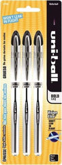 Uni-Ball - Roller Ball 0.8mm Stick Pen - Black - Apex Tool & Supply