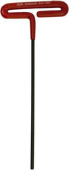 Bondhus - 5mm Hex, T-Handle Cushion Grip, Hex Key - 248mm OAL, Metric System of Measurement - Apex Tool & Supply