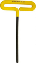Bondhus - 3/8" Hex, T-Handle Cushion Grip, Hex Key - 267mm OAL, Inch System of Measurement - Apex Tool & Supply