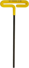 Bondhus - 1/4" Hex, T-Handle Cushion Grip, Hex Key - 251mm OAL, Inch System of Measurement - Apex Tool & Supply
