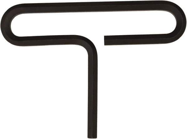 Bondhus - 5/16" Hex, T-Handle Cushion Grip, Hex Key - 4-13/32" OAL, Protanium High Torque Steel, Inch System of Measurement - Apex Tool & Supply
