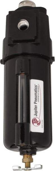PRO-SOURCE - 27 CFM Oil Removal Filter - 1/4" 250 psi, Manual Drain - Apex Tool & Supply
