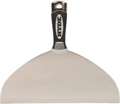 Hyde Tools - 10" Wide Flexible Blade Stainless Steel Joint Knife - Flexible, Plastic Handle - Apex Tool & Supply