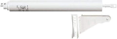 National Mfg. - 11-1/4" Closer Body Length, Storm & Screen Door Closer Manual Damper - White Finish - Apex Tool & Supply