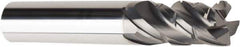 American Tool Service - 1/2", 4 Flute, Single End, Solid Carbide, 0.03" Corner Radius End Mill - 3" OAL, Right Hand Flute, 1" LOC, Right Hand Cut - Apex Tool & Supply