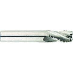 3/8" Dia. - 2-1/2" OAL - Carbide - TiAlN - Roughing & Finishing SE EM - 4 FL - Apex Tool & Supply