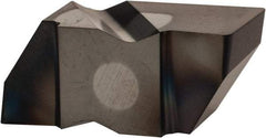 Kennametal - 6375NG Grade KCU25, 9.53mm Cutting Width Carbide Grooving Insert - 6.35mm Max Depth of Cut, Right Hand, 0.83mm Corner Radius, AlTiN Finish - Apex Tool & Supply