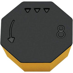 Walter - OPHX0504 A57 Grade WAK15 Carbide Milling Insert - TiCN/Al2O3/TiN Finish, 0.1874" Thick, 1/2" Inscribed Circle - Apex Tool & Supply