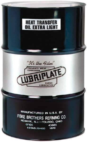Lubriplate - 55 Gal Drum, Mineral Heat Transfer Oil - SAE 10, ISO 32, 6 cSt at 100°C, 34 cSt at 40°C - Apex Tool & Supply