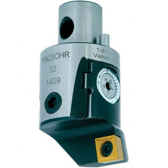 Techniks - Size A42, 1.929" Min Diam, Right Hand Modular Boring Cutting Unit Head - Apex Tool & Supply