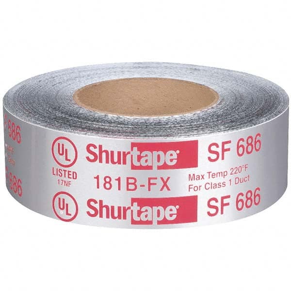 Shurtape - SF 686 UL 181B-FX Listed/Printed ShurMASTIC Butyl Foil Tape - Apex Tool & Supply