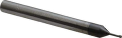 Scientific Cutting Tools - #2-56 UNC, 0.065" Cutting Diam, 3 Flute, Solid Carbide Helical Flute Thread Mill - Internal Thread, 0.2" LOC, 2-1/2" OAL, 1/4" Shank Diam - Apex Tool & Supply