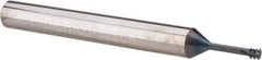 Scientific Cutting Tools - #6-32 UNC, 0.1" Cutting Diam, 3 Flute, Solid Carbide Helical Flute Thread Mill - Internal Thread, 0.4" LOC, 2-1/2" OAL, 1/4" Shank Diam - Apex Tool & Supply