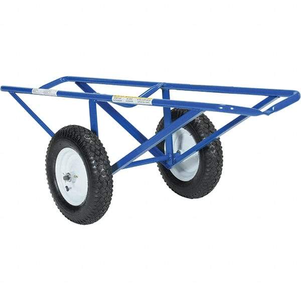 Vestil - 500 Lb Capacity Steel Dolly - 61" Long x 26" Wide - Apex Tool & Supply