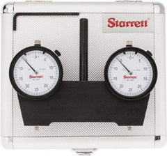 Starrett - 3/8 Inch Shank Diameter, Drop Indicator Spindle Square - For Use with Vertical Milling Machines - Apex Tool & Supply