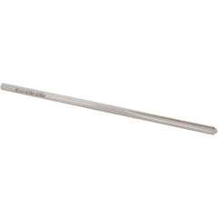 Cleveland - 3mm High Speed Steel 4 Flute Chucking Reamer - Straight Flute, Straight Shank, 22.23mm Flute Length, 88.9mm OAL - Apex Tool & Supply