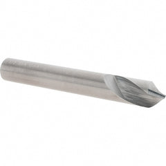 Chicago-Latrobe - 1/2" Body Diam, 90°, 3-3/4" OAL, Solid Carbide Spotting Drill - Apex Tool & Supply