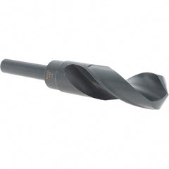 Cle-Force - 1" Drill, 118° Point, High Speed Steel Silver Deming & Reduced Shank Drill Bit - Apex Tool & Supply
